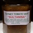Chutney tomate verte ' sultanina