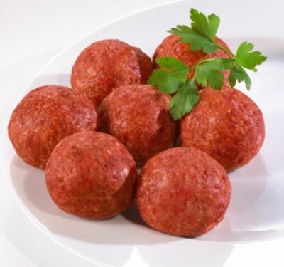 Boulettes de boeuf épicées x 4