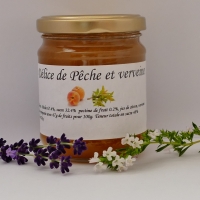 Délice de pêche-verveine