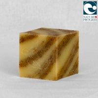 Savon au café tendrement torréfié, cube 5cm - sans emballage