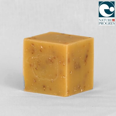 Savon flocons d’avoine - lait de chèvre. 100g