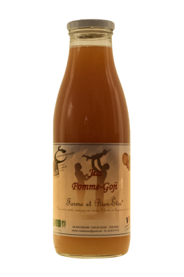 Jus de pomme-goji bio 75cl