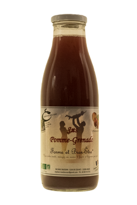 Jus de pomme-grenade bio 75cl