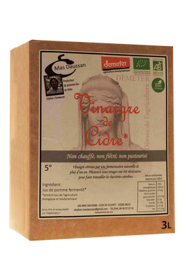 Vinaigre de cidre bio 3l