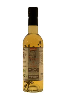 Vinaigre de cidre au thym demeter 33cl