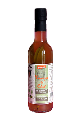 Vinaigre de cidre laurier demeter 33cl