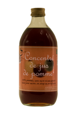 Concentré de jus de pomme bio 50cl