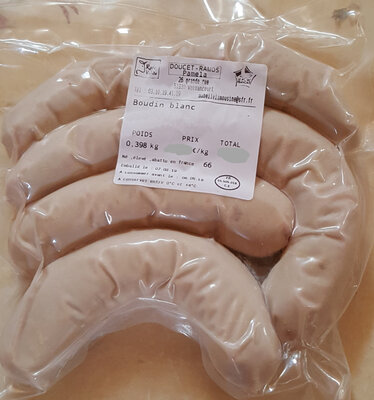 Boudin blanc morilles ou porto