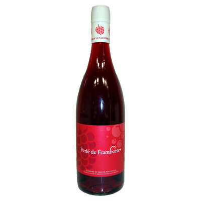 Perlé de framboises