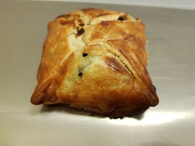 Feuilleté chèvre épinard