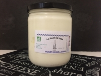 Yaourt brassé au lait de brebis