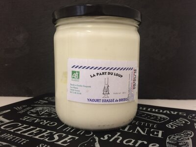 Yaourt brassé au lait de brebis