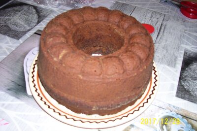 Gâteau au café et au chocolat
