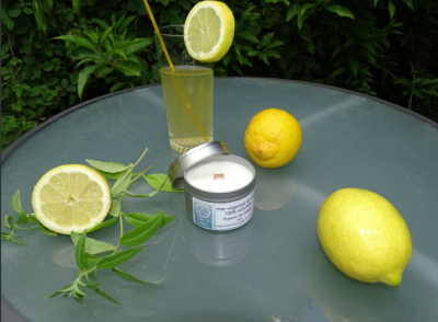 Bougie végétale citron verveine