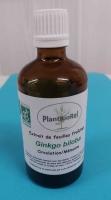 Ginkgo biloba : extrait hydroalcooli