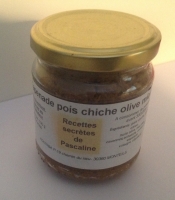 Tapenade pois chiche olives miel des cevennes