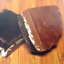 Pl.chocolat noir et lait amandes effilées