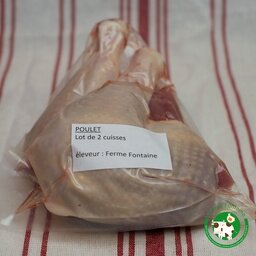 * vv cuisses de poulet fermier