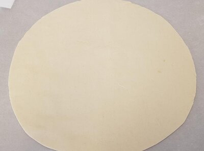 Pâte feuilleté - cercle