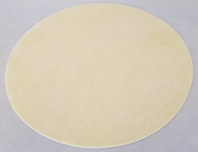 Pâte à quiche - cercle