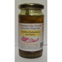 échalotes confites saveur curry