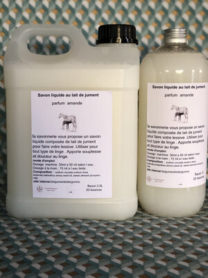 Lessive liquide - amande