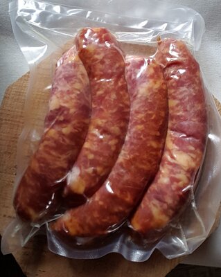 Saucisses a cuire fumées