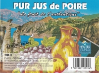 Pur jus de poire