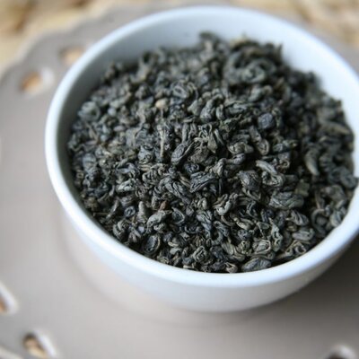 Thé vert « gunpowder »