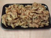 Emincé de porc assaisonné