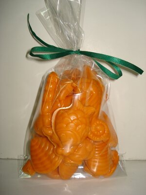Sachet de fritures orange