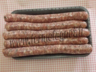 Saucisses à rôtir de boeuf