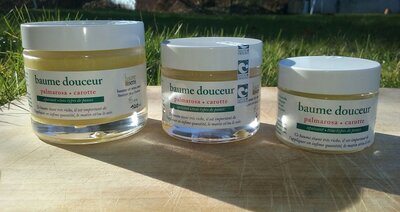 Baume douceur carotte/palmarosa