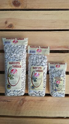 Haricots tarbais secs sachet