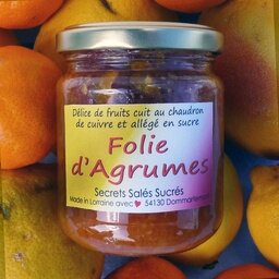 Confiture folie d'agrumes