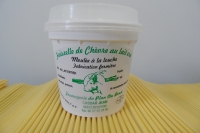 Faisselle de chèvre pot 200g (caillé lait cru)