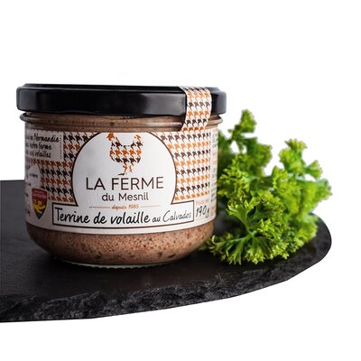 Terrine de volaille au calvados