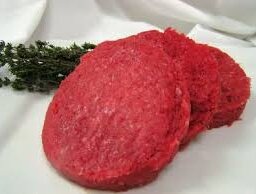 Boeuf steacks hachés salés