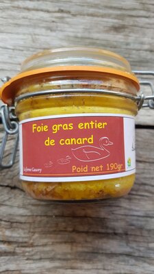 Foie gras entier 190gr