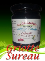 Confiture griotte fleurs de sureau