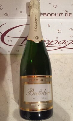 Bouteille champagne demi-sec