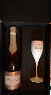 Coffret rosé 1 flûte