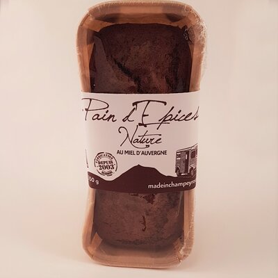 Pain d'épices bio nature au miel