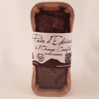 Pain d'épices bio oranges confites