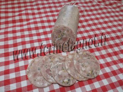 Saucisse aux graines de moutarde tra