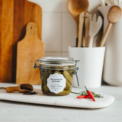 Cornichons aigre doux