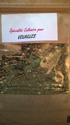 Spécialité culinaire pour volaille