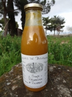 Soupe au potimarron et aux poireaux