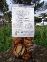 Sablé viennois, chocolat caramel