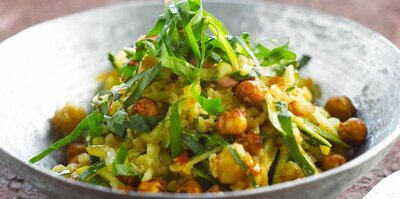 Savoureuse salade de saison au boulghour et graine torréfiée